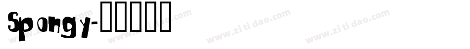 Spongy字体转换