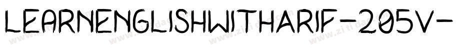 LearnEnglishWithArif-205v字体转换