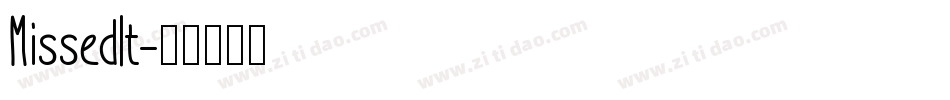 MissedIt字体转换