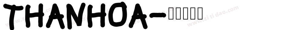 THANHOA字体转换