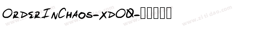 OrderInChaos-xdO0字体转换