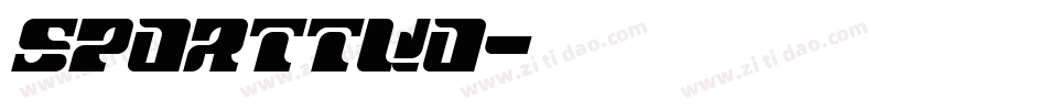 SPORTTWO字体转换