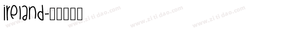 Ireland字体转换