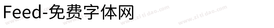 Feed字体转换
