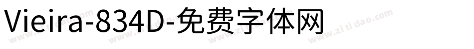 Vieira-834D字体转换