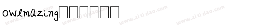 Owlmazing字体转换