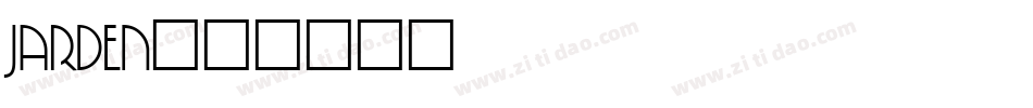 JARDEN字体转换