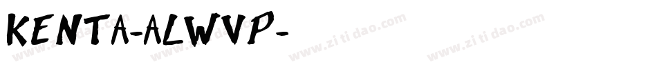 Kenta-ALwvp字体转换