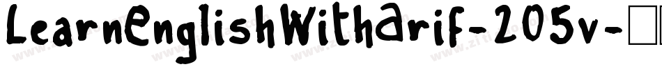 LearnEnglishWithArif-205v字体转换