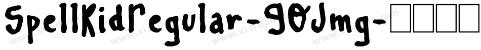 SpellkidRegular-GOJmg字体转换