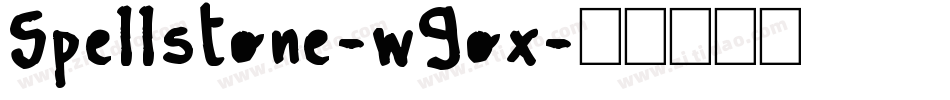 Spellstone-wGox字体转换