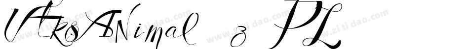 VtksAnimal2-z9PL字体转换
