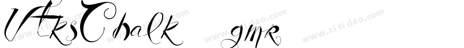 VtksChalk79-gmr1字体转换