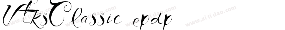 VtksClassic-epdp字体转换