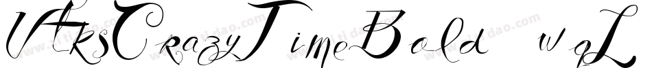 VtksCrazyTimeBold-3wqL字体转换