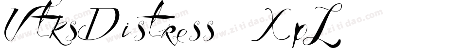 VtksDistress-9XpL字体转换
