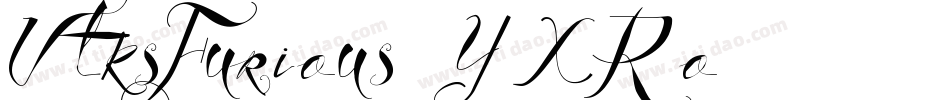 VtksFurious-YXRo字体转换