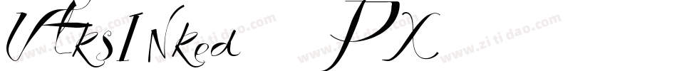 VtksInked-07PX字体转换