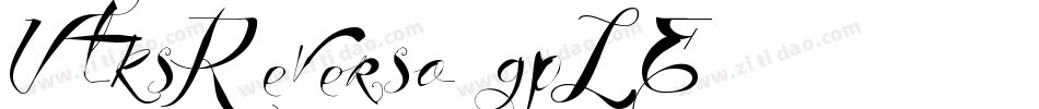 VtksReverso-gpLE字体转换