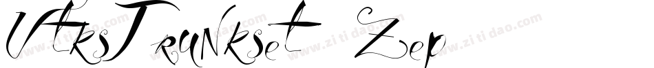 VtksTrunkset-4Zep字体转换