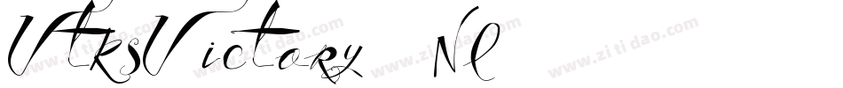 VtksVictory-6nl1字体转换