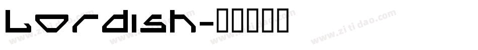 Lordish字体转换