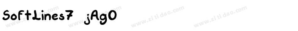 SoftLines7-jAgO字体转换
