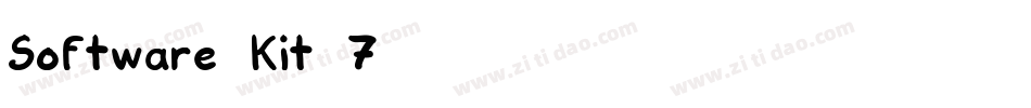 Software-Kit-7字体转换