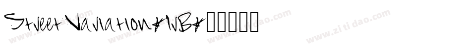 StreetVariation-1rB字体转换