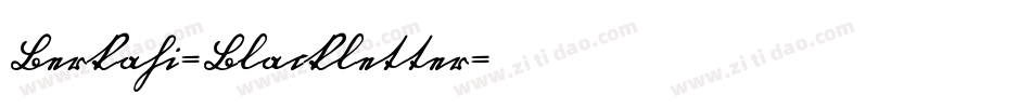 Berkahi-Blackletter字体转换