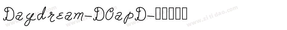Daydream-DOapD字体转换