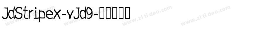 JdStripex-vJd9字体转换