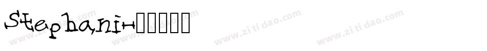 Stephani字体转换
