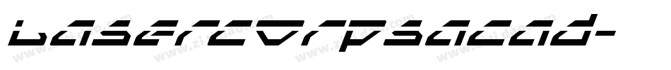 lasercorpsacad字体转换