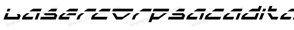 lasercorpsacadital字体转换