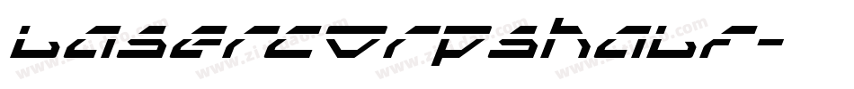 lasercorpshalf字体转换