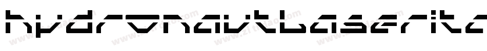 HydronautLaserItalic-lggn0字体转换