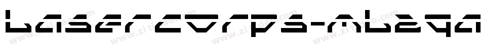 LaserCorps-mLZqa字体转换