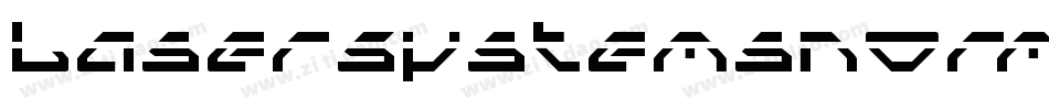 LaserSystemsNormal-d9jV字体转换