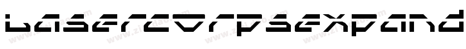 lasercorpsexpandital字体转换