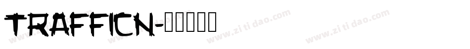 TRAFFICN字体转换