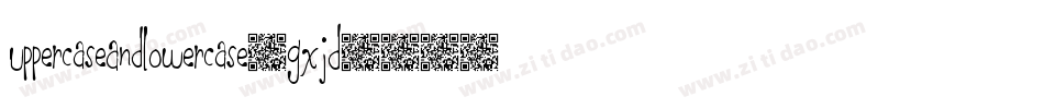 UppercaseAndLowercase-GxJD字体转换