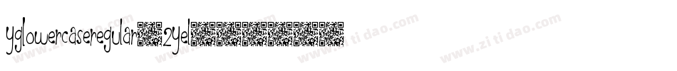 YgLowercaseRegular-2Yel字体转换