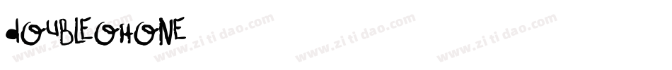 DoubleOhOne字体转换