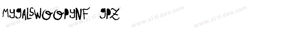MyGalSwoopyNf-gpz1字体转换