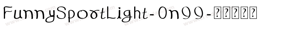 FunnySportLight-0n99字体转换