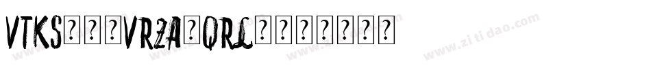 Vtks785Vrza-qRL1字体转换