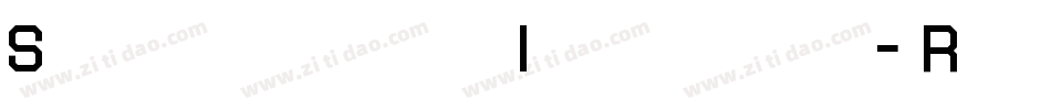 Square40Inline-Regular字体转换