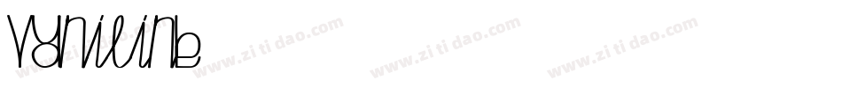 Vaniline2字体转换