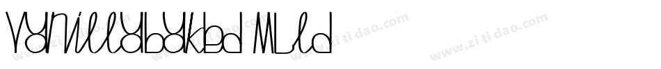 Vanillabaked-mLlD5字体转换